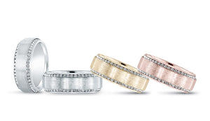 luxury diamond men's band