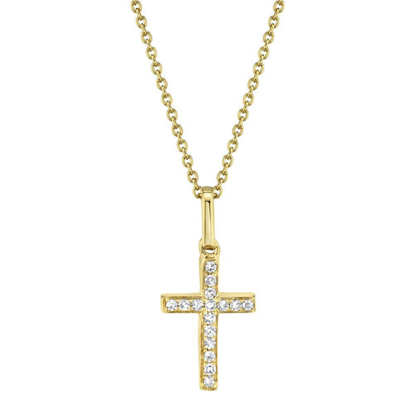 Cross Diamond Necklace