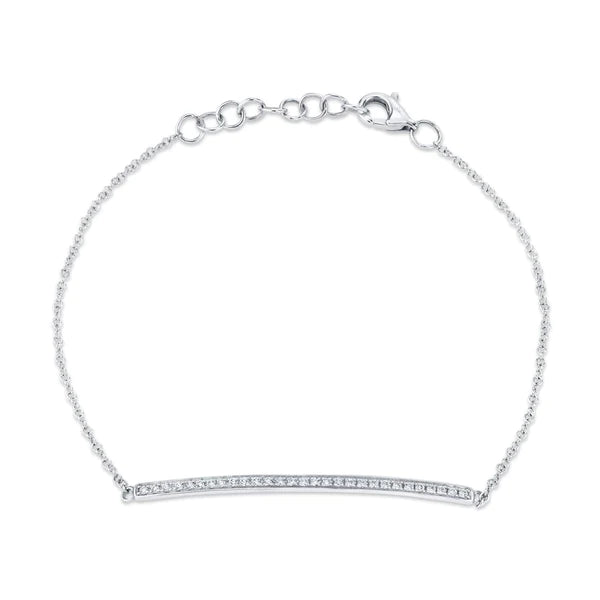 Diamond Bar Bracelet