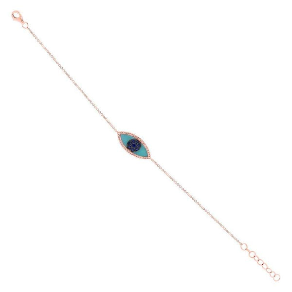 Turquoise Eye Bracelet