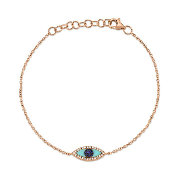 Turquoise Eye Bracelet