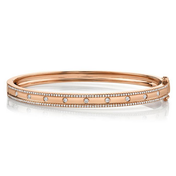 Diamond Bar Bangle