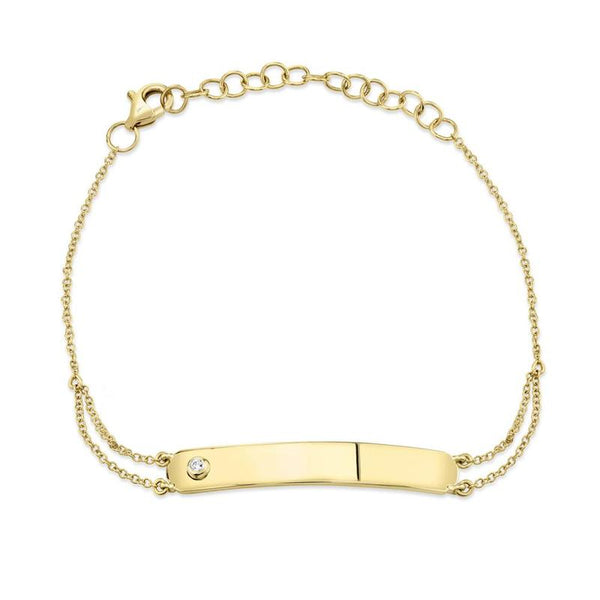 Engravable Bar ID Bracelet