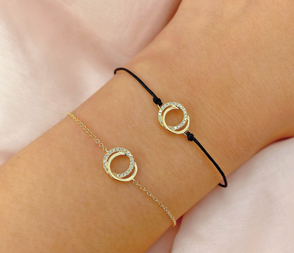 Double hot sale circle bracelet