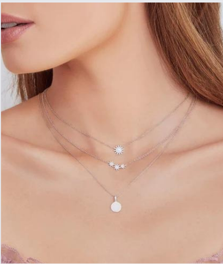 North Star Diamond Necklace