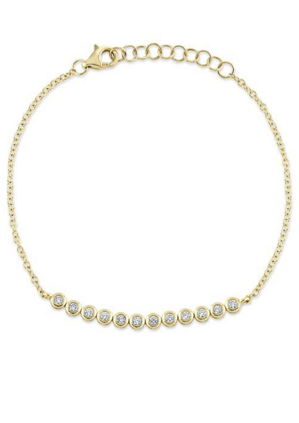 Diamond Bezel Bracelet
