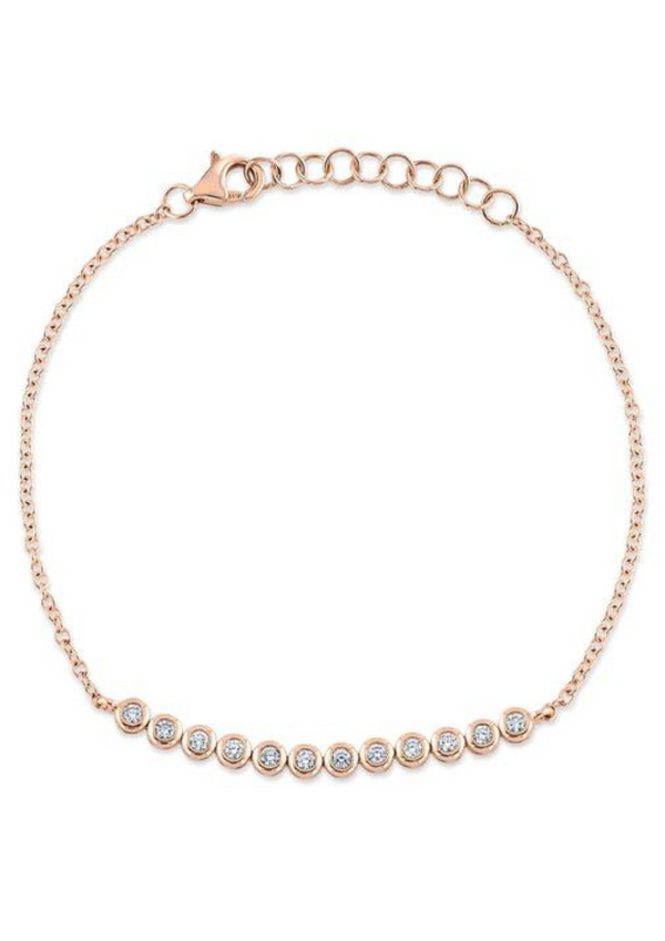 Diamond Bezel Bracelet