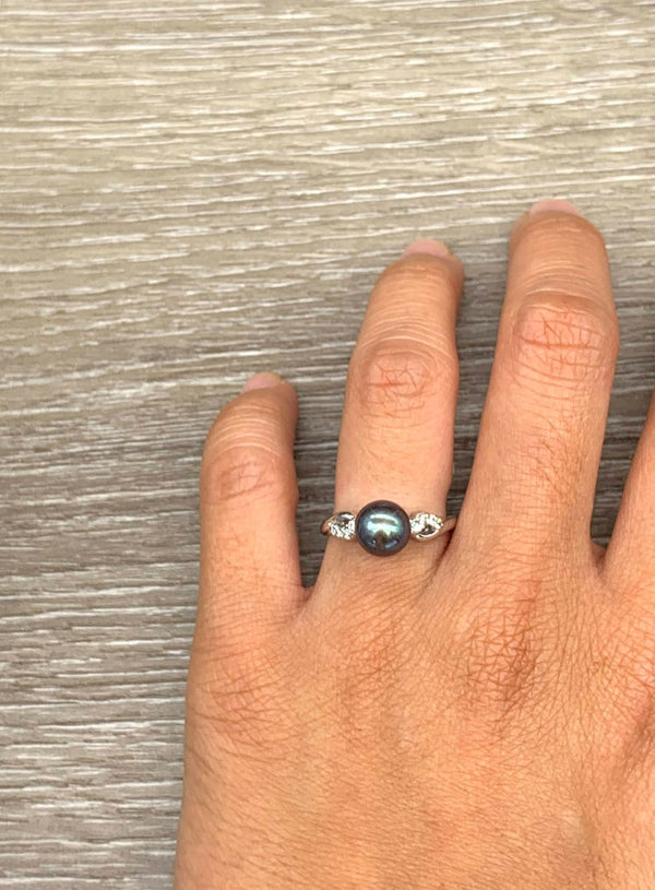 Ornate Pearl Ring