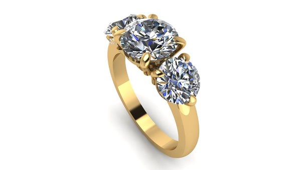 Staci - 3 Stone Ring