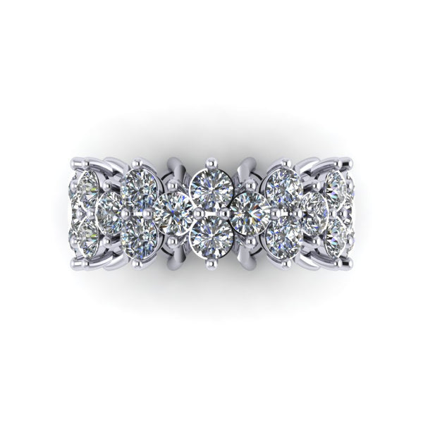 Diamond Garland Band (~4 ct)